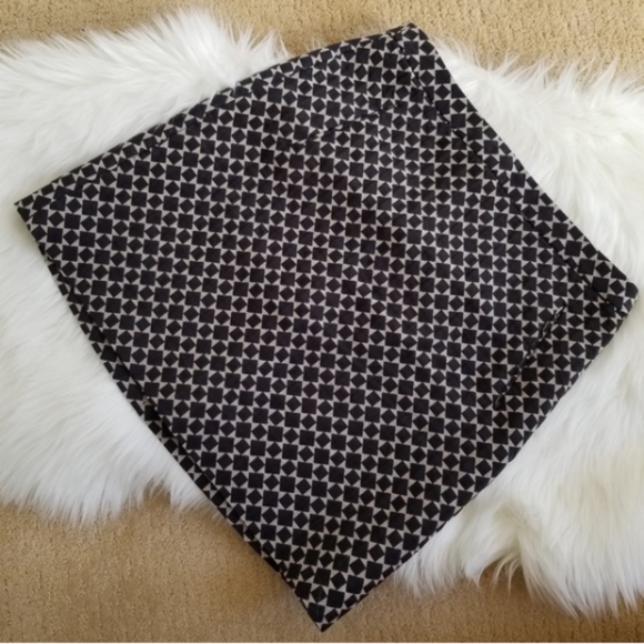 Halogen Dresses & Skirts - Halogen Skirt A-Line Geometric Diamond Black 6